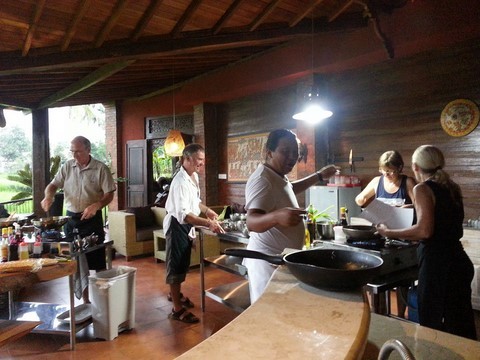 Cours de cuisine en français, Pariliana, Bali